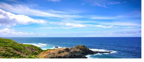 Coastal cliffs and ocean view near Flinders on the Mornington Peninsula